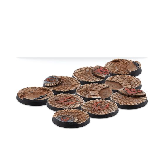 Warcrow 30mm Hegemony Scenery Bases, Alpha Series