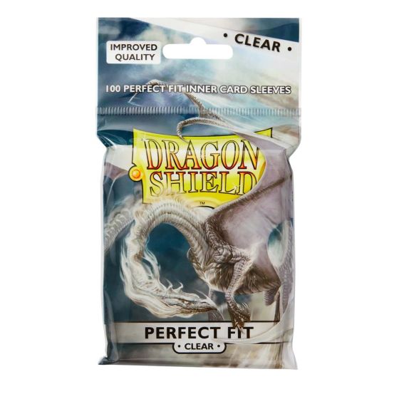 Clear - Perfect Fit (100x) - Standard Size - Dragon Shield