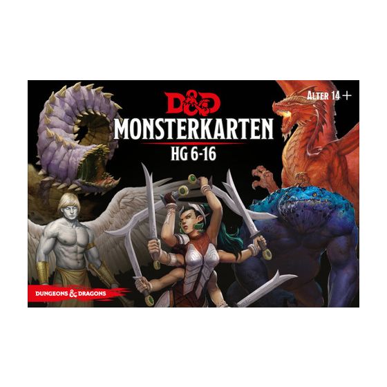 Monsterkarten HG/CR 6-16 - Dungeons & Dragons