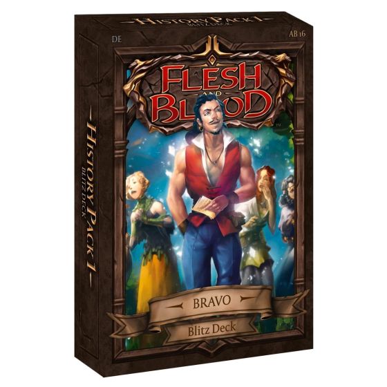 [DE]Bravo Blitz Deck - History Pack 1 - Flesh and Blood TCG