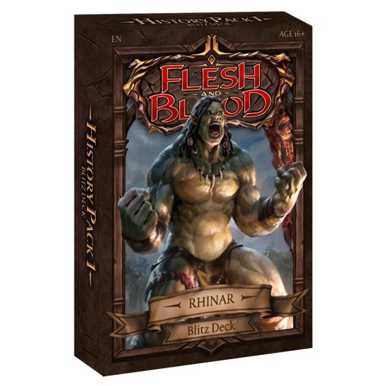 [EN]Rhinar Blitz Deck - History Pack 1 - Flesh and Blood TCG