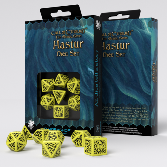 The Outer Gods Hastur Dice Set - Call of Cthulhu