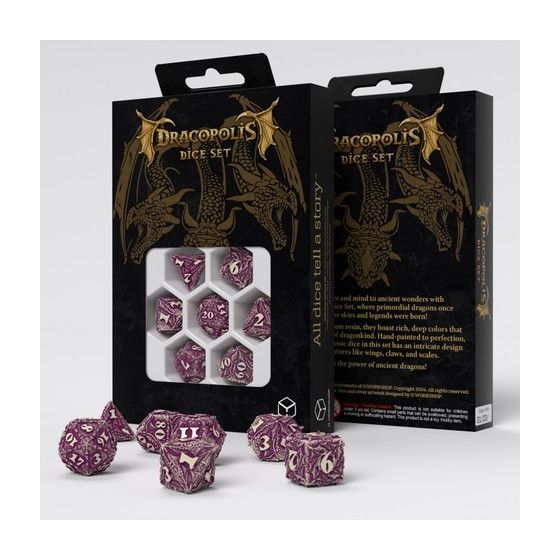 The Yucatan Featherwing - Dracopolis Dice Set  - QWorkshop