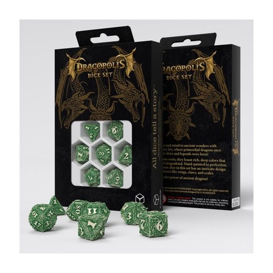  The Andean Longneck - Dracopolis Dice Set  - QWorkshop