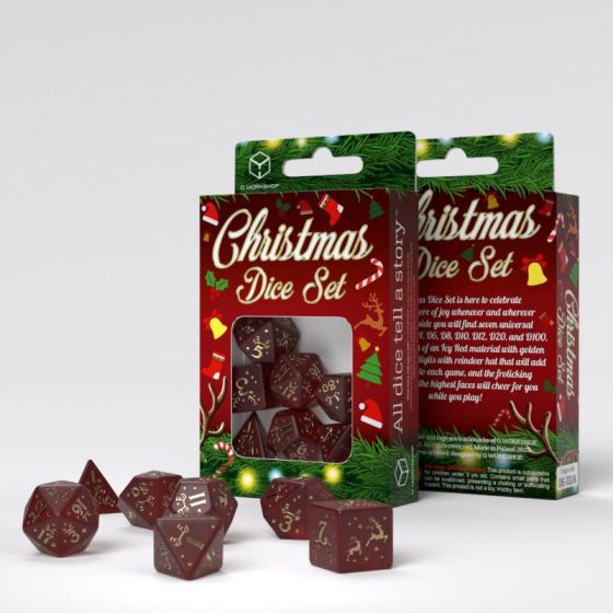 Christmas Dice Set - Q Workshop