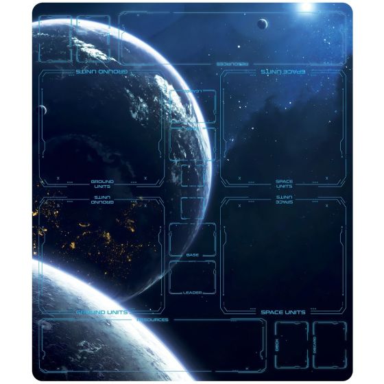 Spielmatte blau für 2 Spieler für Star Wars: Unlimited 28" x 24“ / 72x61 cm von Playmats