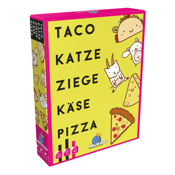 Taco Katze Ziege Käse Pizza