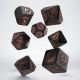 Obsidian - Dragons Modern Dice Set - Q Workshop