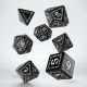 Black & white - Runic Dice Set - Q Workshop