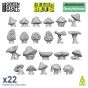 Dicke Pilze Greenstuffworld 3D-Druckset (Resin)