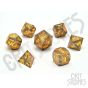 Marred Midas Metal RPG Dice Set