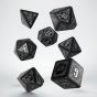 Black & Silver - Bloodsucker Dice Set - Q Workshop