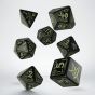 Black & glow-in-the-dark Dice Set - Call of Cthulhu