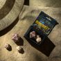 Beige & Burgundy - Expansion Dice- RuneQuest