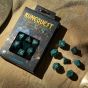 Turquoise & Gold - Dice Set - RuneQuest