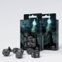 Black & white - Runic Dice Set - Q Workshop