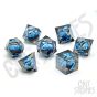 Water Dragon's Gaze Floating Eye RPG Dice Set